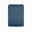 Capa para notebook 12 a 13,3 polegadas MacBook Air e Pro 13 M1 M2 33,5 x 25,4 cm Couro sintético à prova de água Base para rato 12