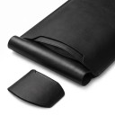 Capa para notebook 12 a 13,3 polegadas MacBook Air e Pro 13 M1 M2 33,5 x 25,4 cm Couro sintético à prova de água Base para rato 7