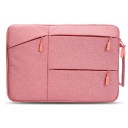 Capa para portátil de 13 polegadas Capa protetora para MacBook Cores neutras Almofadado interior suave Fecho com zíper Design leve 4