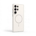Capa para Samsung Galaxy S25 Ultra com suporte para carregamento magnético e proteção da câmara em policarbonato e TPU Capa magnética 11