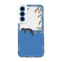 Capa para Samsung Galaxy S26+ Com motivo de gato Capa de plástico para telemóvel Estojo protetor para telefone Com moldura à volta da câmara 1