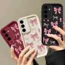 Capa para Samsung Galaxy S26+ com motivo de laço Capa de silicone para telemóvel Estojo para telefone Samsung S26 Plus Capa traseira Proteção 21