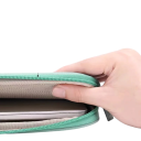 Capa para tablet 13–14 polegadas Capa protetora para iPad Air Capa acolchoada com fecho elegante Design cores neutras Solução portátil 2