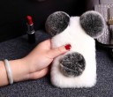 Capa peluda panda para Samsung S7, S7 edge J1337 7