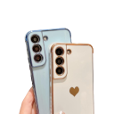 Capa protetora com coração para Samsung A54 5G 3