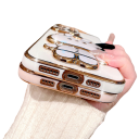 Capa protetora com espelho e suporte para Samsung A30s 6