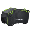 Capa protetora impermeável para quadriciclo 256 x 110 x 120 cm Capa resistente para ATV Proteção contra chuva, neve, poeira, sol e radiação UV 2