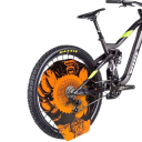 Capa protetora para disco de travão de bicicleta Acessório para lavagem e manutenção de bicicletas Contra gordura Bicicletas de montanha e de estrada Ferramenta de serviço 2