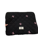 Capa protetora para tablet de 15,6 polegadas Capa têxtil suave com fecho Colorida capa para portátil e eletrónica Capa de viagem 9