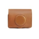 Capa retro para câmara Fujifilm Instax Mini EVO 10,5 x 5,3 cm Capa de couro com alça Capa protetora 6