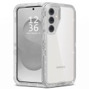 Capa transparente para Samsung Galaxy S25 Capa resistente em PC e TPU Proteção contra impactos e riscos Capa para telemóvel 13