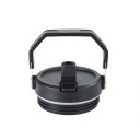 Capac cu mâner și pai rabatabil, pahar Stanley din plastic, capac de schimb pentru termos de 30 oz, capac practic pentru băut, piesă de schimb universală 3