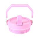 Capac cu mâner și pai rabatabil, pahar Stanley din plastic, capac de schimb pentru termos de 30 oz, capac practic pentru băut, piesă de schimb universală 5