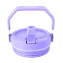 Capac cu mâner și pai rabatabil, pahar Stanley din plastic, capac de schimb pentru termos de 30 oz, capac practic pentru băut, piesă de schimb universală 9