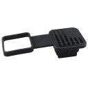 Capac de cauciuc pentru cârlig de remorcare de 2 inci cu protecție pentru cuplaj cu steagul SUA pentru SUV-uri, camionete și autoturisme, fără asamblare 1