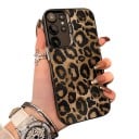 Capac posterior pentru Samsung Galaxy A55 5G cu motiv leopard 5