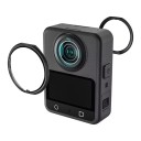 Capace de protecție pentru obiectivul camerei panoramice DJI Osmo 360 Capace transparente pentru lentile împotriva zgârieturilor și murdăriei 2