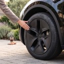 Capace de roți 19" Tesla Model Y Juniper 2025 Set 4 buc Design cu cinci raze Cu capace centrale Acoperiri pentru jante auto 2