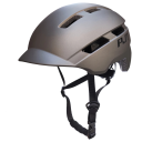 Capacete de ciclismo com luz traseira vermelha recarregável Tamanho 57–61 cm Capacete de segurança com ventilação para condução diurna 4