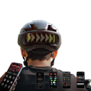Capacete de ciclismo unissexo EPS Smart com ecrã LED na parte de trás Conexão com a aplicação Design de uma só cor com a inscrição shshining Capacete de proteção 2