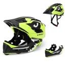 Capacete de rosto inteiro removível para crianças Capacete de segurança desportivo para ciclismo Skateboarding Patinagem 52–56 cm PC+EPS 9