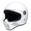 Capacete integral de motociclista com óculos Fechado com viseira escura Casco em ABS resistente 1