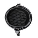 Capacete retro de motocicleta semi-aberto com viseira e protetores de orelhas Sola de ABS unisex forro acolchoado para scooter e moto 4