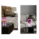 Capcană electronică pentru țânțari cu LED USB, silențioasă, cu lampă pentru insecte, cu undă luminoasă la 360°, capcană portabilă pentru acasă, economisitoare de energie și ușor de curățat 3