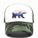Cappellino da camionista con orso 8