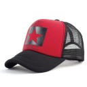 Cappellino da uomo trucker con stella 12