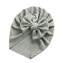 Cappellino estivo per neonati con fiocco 8