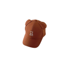 Cappellino per bambini orsetto con orecchie 6–24 mesi Circonferenza testa 47–49 cm Cappellino regolabile 6