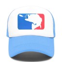 Cappellino trucker da uomo con pesce 16