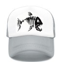 Cappellino trucker da uomo con pesce T163 12