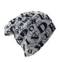 Cappello autunnale da donna con scritte 4