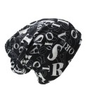 Cappello autunnale da donna con scritte 5