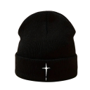 Cappello Beanie invernale 56 - 60 cm Cappello unisex in acrilico ricamato Stile Hip Hop Streetwear Cappello caldo e alla moda per uomini e donne Cappello da sci 3