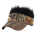 Cappello con capelli finti 3