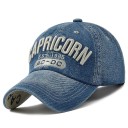 Cappello da baseball in denim da uomo 1
