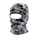 Cappello da ciclismo invernale antivento con copertura per il viso Berretto in maglia in acrilico Maschera da sci unisex Cappello caldo mimetico per uomini e donne 3