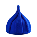 Cappello da donna invernale a punta lavorato a maglia 22×33 cm 100% acrilico Cappello a spirale monocolore con motivo floreale Cappello morbido elastico caldo 11 colori 10