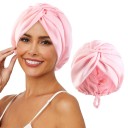 Cappello da notte turbante in seta per donna regolabile in poliestere 4