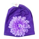 Cappello da ragazza con fiore A496 4