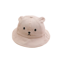 Cappello di cotone per bambini con orecchie di orsetto Circonferenza testa 45–48 cm Cappello per neonati 3–18 mesi Cappello estivo protettivo per neonati 7