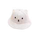Cappello di cotone per bambini con orecchie di orsetto Circonferenza testa 45–48 cm Cappello per neonati 3–18 mesi Cappello estivo protettivo per neonati 9