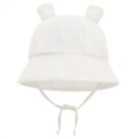 Cappello di cotone per bambini con orecchie e lacci Circonferenza testa 35–39 cm Visiera 27 cm Profondità 11 cm Cappello per neonati 3–12 3