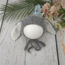 Cappello di lana per bambini con orecchie 4