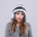 Cappello in maglia invernale da donna A3190 14