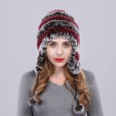 Cappello in maglia invernale da donna A3190 9