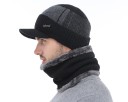 Cappello invernale da uomo e scaldacollo J759 3